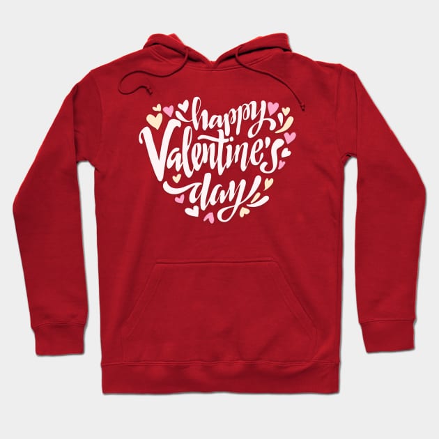 happy valentine day heart 2023 Hoodie by alan gaming store